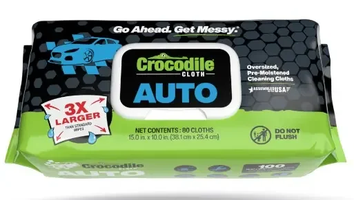 CROCODILE AUTO 100CT HUGE CLOTHS