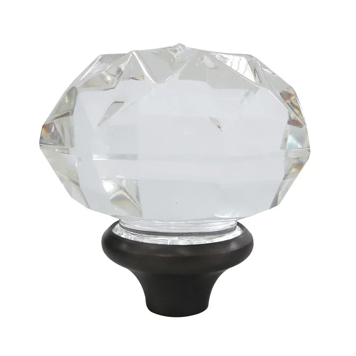 Crystal Crown Shape Handle, Oil Rubbed Bronze – Kingston Brass