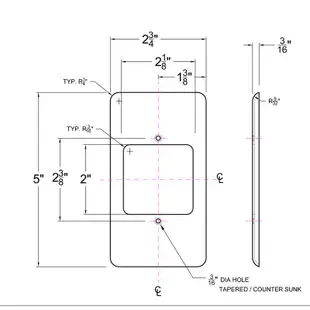 Custom Wall Switch Plate SP-CSTM-11277