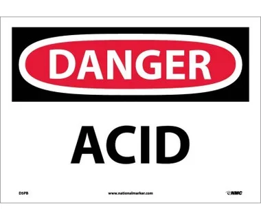 Danger: Acid – 10X14 – PS Vinyl – D5PB