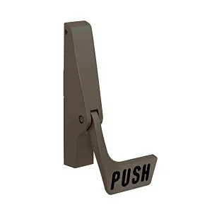 Dark Bronze Body and Paddle Assembly for Left Hand Reverse Jackson 1085P Series Exit Device