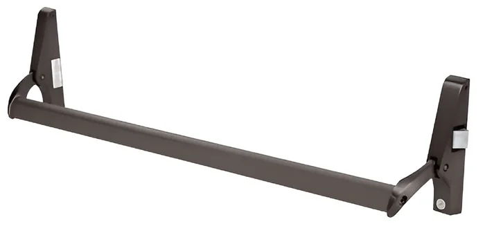 Dark Bronze Cross Bar Panic Exit Device – Right Hand Reverse Bevel Rim