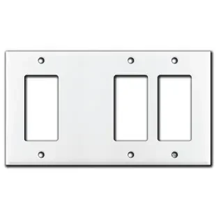Decora Blank Decora Decora Switch Wall Plate – White
