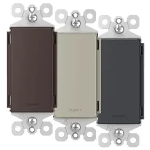 Decorator Blank Wall Switch Plate Filler Insert Legrand 326