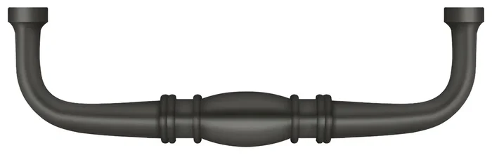 Deltana Colonial Wire Pull, 4 inch, Oil-rubbed Bronze – Cabinet Hardware