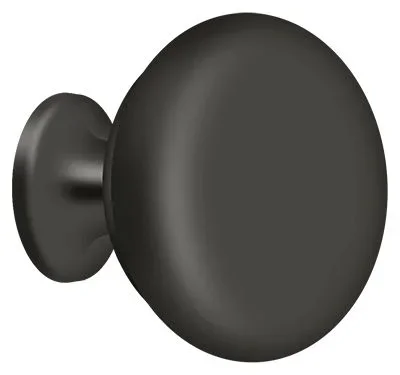 Deltana Round Hollow Knob – Oil-Rubbed Bronze Cabinet Hardware