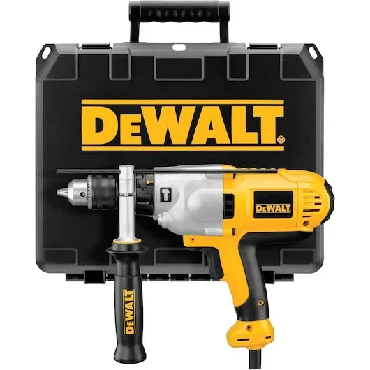 DEWALT 1/2″ VSR™ Mid-Handle Grip Hammer Drill Kit
