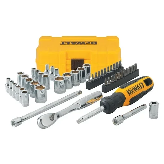 DEWALT 1/4″ Drive Mechanic’s Tool Set (50 PIECE)
