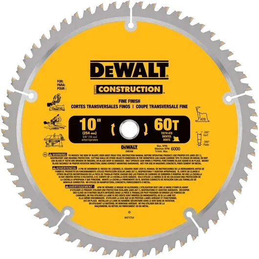DEWALT 10″ Construction Combo Pack w/ Free Safety Sun Glasses