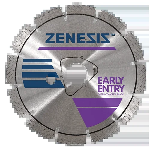 DIAMOND VANTAGE ZENESIS™ Z100 Purple Green Concrete Blades