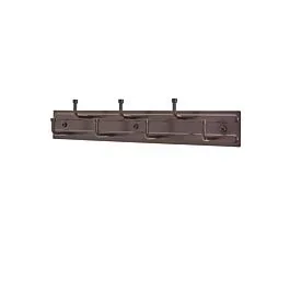 DISCONTINUED Oil Rubbed Bronze Static Belt Rack, 1-3/4 X 11-3/4 X 1-3/4 in