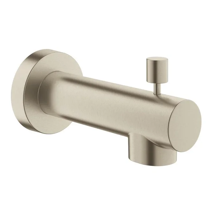 Diverter Tub Spout in Brushed Nickel Infinity Finish by Grohe