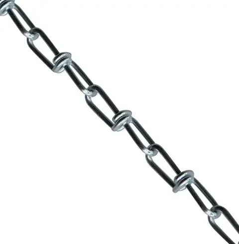Double loop chain Zinc 1/0