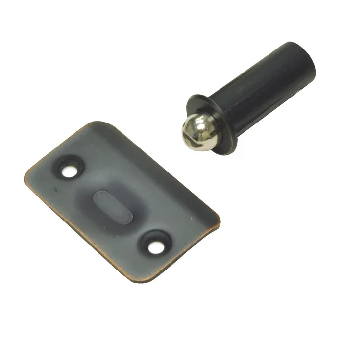 Drive-In Bullet Catch – Dark Bronze by BHP | Decorative Door Hardware
