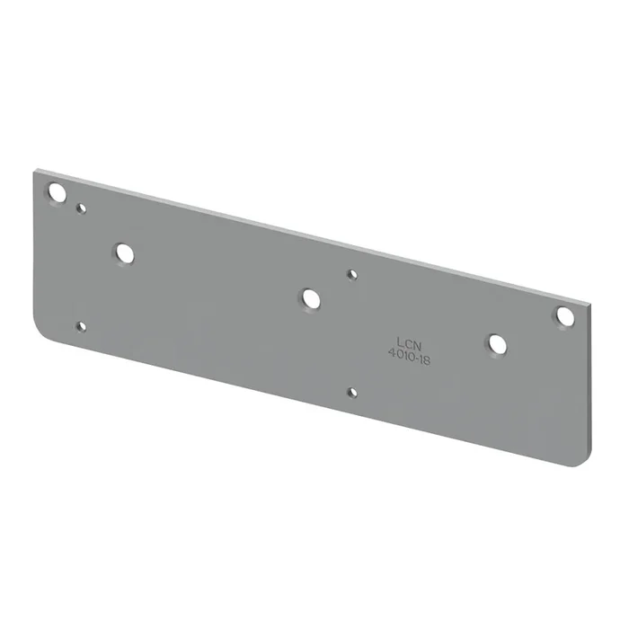 Drop Plate, Top Rail US26D – LCN Door Closer Mounting Plate