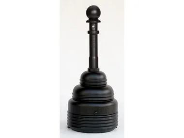 Eagle SafeSmoker Cigarette Receptacle – 4 Gallon – Black – 1208BLACK