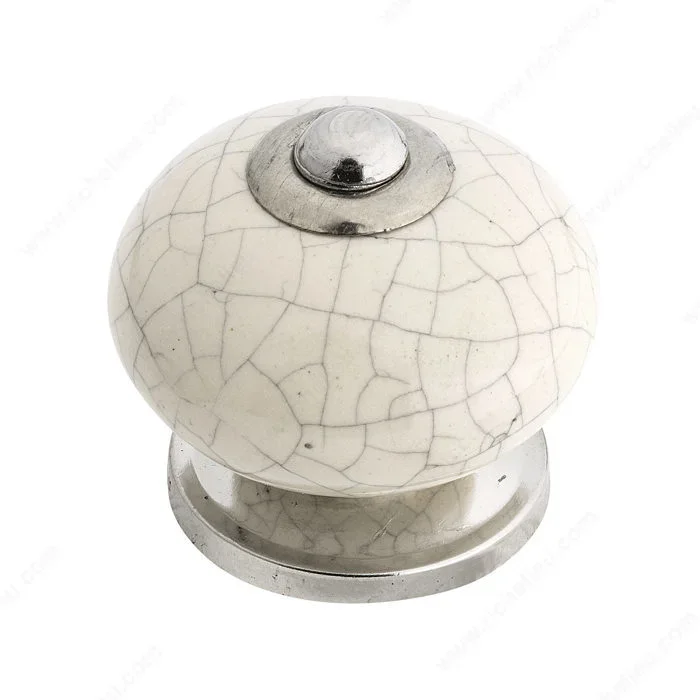 Eclectic Ceramic Knob – 6653 by Richelieu