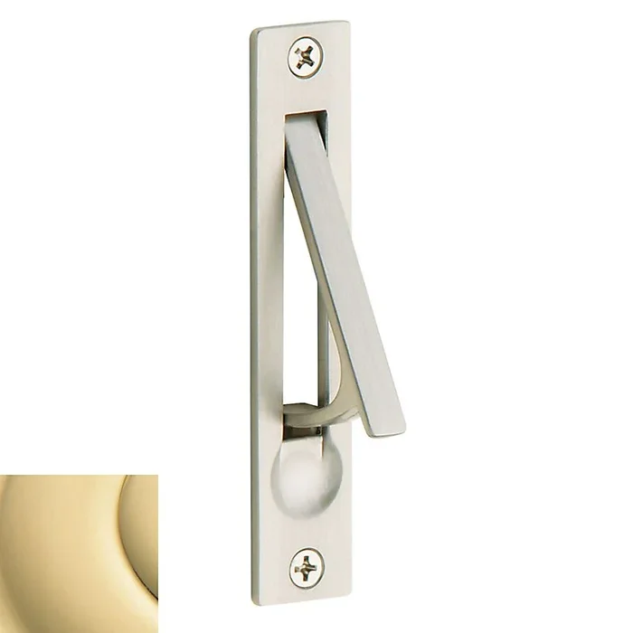 Edge Pull Unlacquered Brass Finish by Baldwin Estate