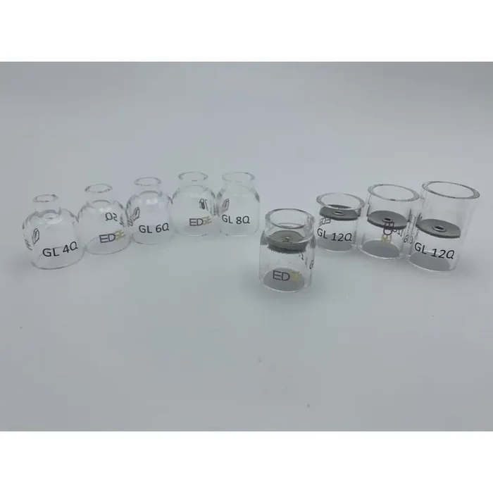 Edge Quartz TIG Cups for AC and High Amp DC – Complete Kit