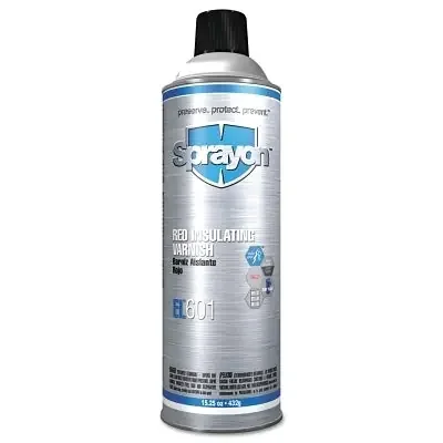 EL 601 Red Insulating Varnish, 15.25 oz, Aerosol Can