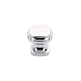 Empire Polished Chrome Square Kitchen Cabinet Drawer Knob, 1-3/8″ Length