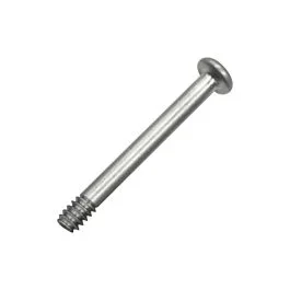 Emtek 1-1/2″ Privacy Lock Push Pin Button, Polished Nickel US14