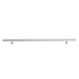 Emtek 36″ (914mm) Overall Length, 24″ (610mm) Center to Center, Back to Back Square Profile Long Door Pulls, Polished Stainless Steel