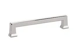 Emtek Alexander Polished Nickel 5 Inch (128mm) Center to Center, Overall Length 5-3/8 Inch Cabinet Hardware Pull / Handle