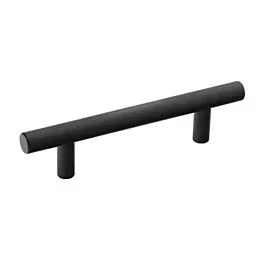 Emtek Brass Bar Flat Black Cabinet Hardware Pull 8” Center to Center