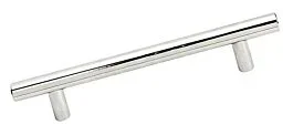 Emtek Brass Bar Polished Chrome Cabinet Hardware Pull 12” Center to Center