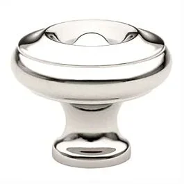 Emtek Brass Waverly Polished Chrome Cabinet Hardware Knob 1″ Diameter