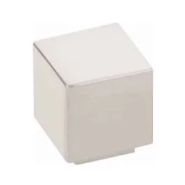 Emtek Modern Rectangular Allerton 1″ Overall Diameter, Polished Nickel Cabinet Hardware Knob
