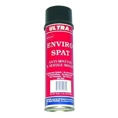 Enviro-Spat Water Based Anti-Spatter, 16 oz Aerosol Can, Orange
