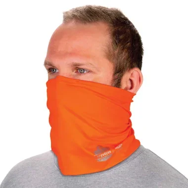 Ergodyne Chill-Its 6489 2-Layer Cooling Multi-Band – Performance Knit – Hi-Vis Orange