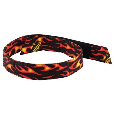 Ergodyne Chill-Its 6705 Evaporative Cooling Bandana Headband – Polymers, Hook & Loop