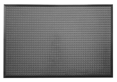 Ergomat Infinity Smooth Black Anti-Fatigue Mat – 2’x5′