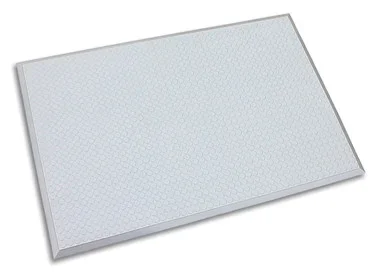Ergomat Infinity Smooth Silver Anti-Fatigue Mat – 4’x27′