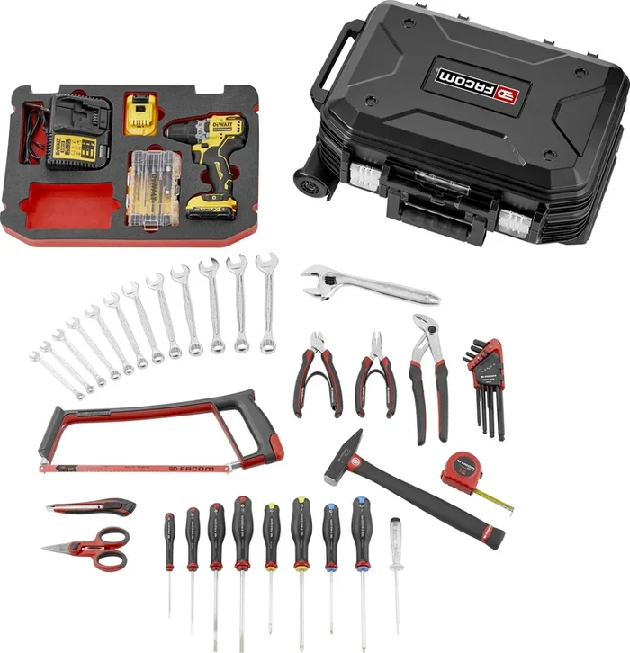 FACOM Facom-Dewalt-Set 68-tlg.