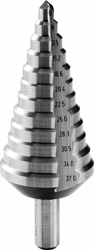 FACOM PG-Stufenbohrer 6 – 37mm 12 Stufen