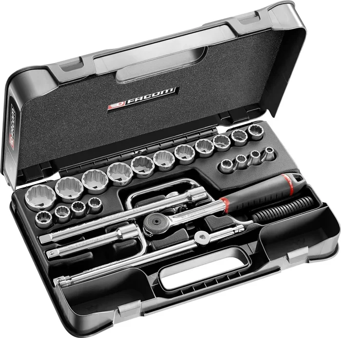 FACOM Steckschluessel-Set 1/2 S.161B, 25-tlg