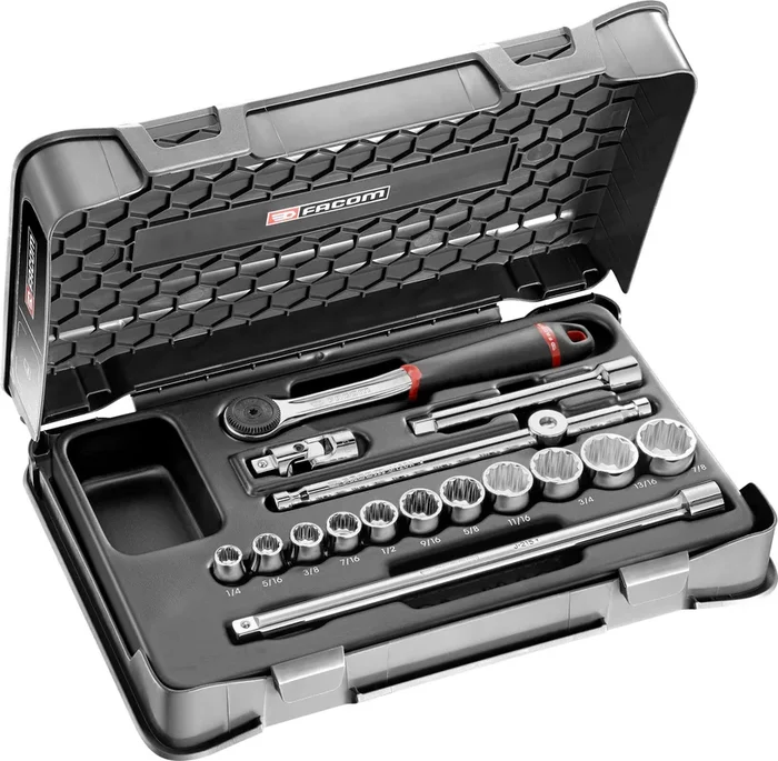 FACOM Steckschluessel-Set 3/8 J.161B, 16-tlg