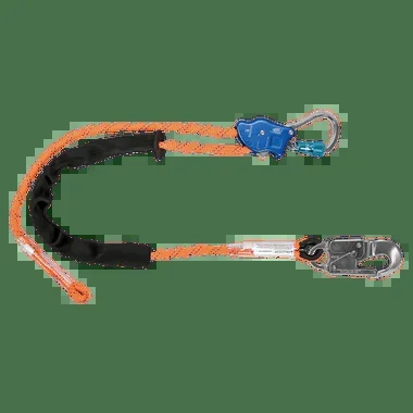 FallTech 10′ Tower Climber Rope Positioning Lanyard with Aluminum Adjuster – 8165D10