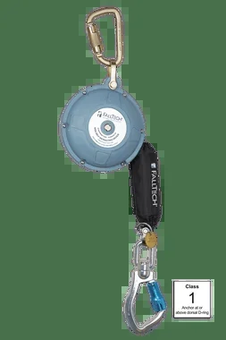 FallTech 20′ Contractor Web SRL with Swivel Aluminum Carabiner – 7276BWR
