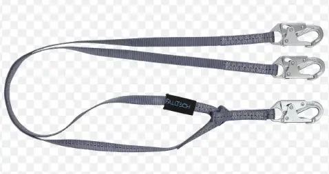 FALLTECH 6‘ RESTRAINT LANYARD Y-LEGS – WEB WITH SNAP HOOKS