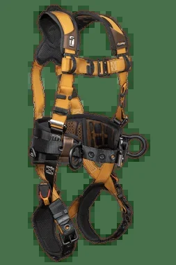 FallTech Advanced ComforTech Gel 3D Construction Belted Harness – Large – 7081BL