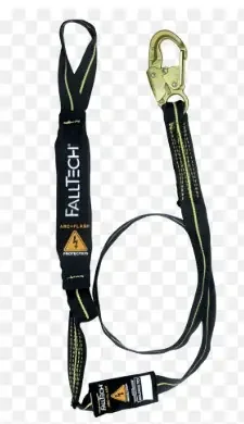 FALLTECH ARC FLASH ENERGY ABSORBING LANYARD WEBBING LOOP / SNAP HOOK