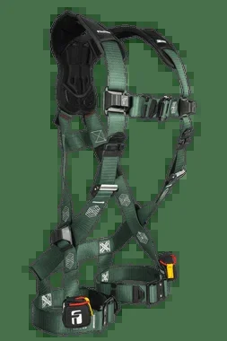 FallTech FT-1910 1D Standard Non-Belted Harness – Quick-Connect Leg Adjustment – 1910QCSM – Small/Med