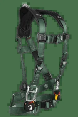 FallTech FT-1910 3D Standard Non-Belted Harness – Quick-Connect Leg Adjustment – 19103DQCSM – Small/Med