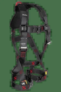 FallTech FT-Iron Standard Non-Belted Harness – Quick Connect Buckle Leg Adjustment – Large/XL – 8141BLXL