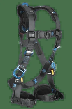 FallTech FT-One 3D Standard Non-Belted Harness Tongue Buckle Leg Adjustments – Extra-Large – 8128B3DXL